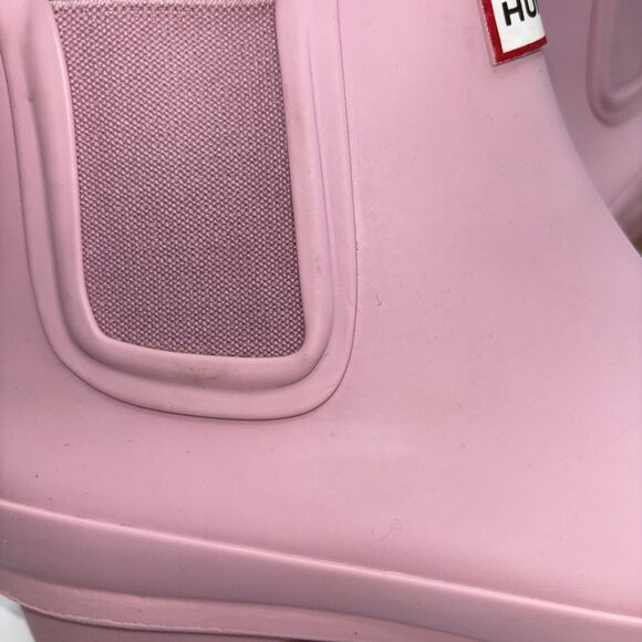 Hunter Short 5.5" Tall Rain Boots Rubber Pink- Women’s Size 4B/5G (US) Outdoor - Picture 12 of 16